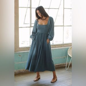 Rachel Pally Louisa Dress Mallard XS